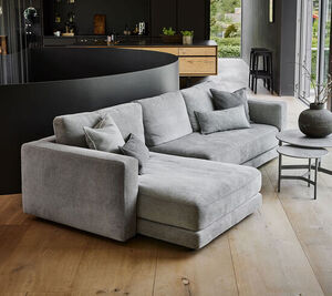 Cane-Line - Scale 2-pers. sofa m/single daybed og armlæn Højre Light grey, Cane-line Essence